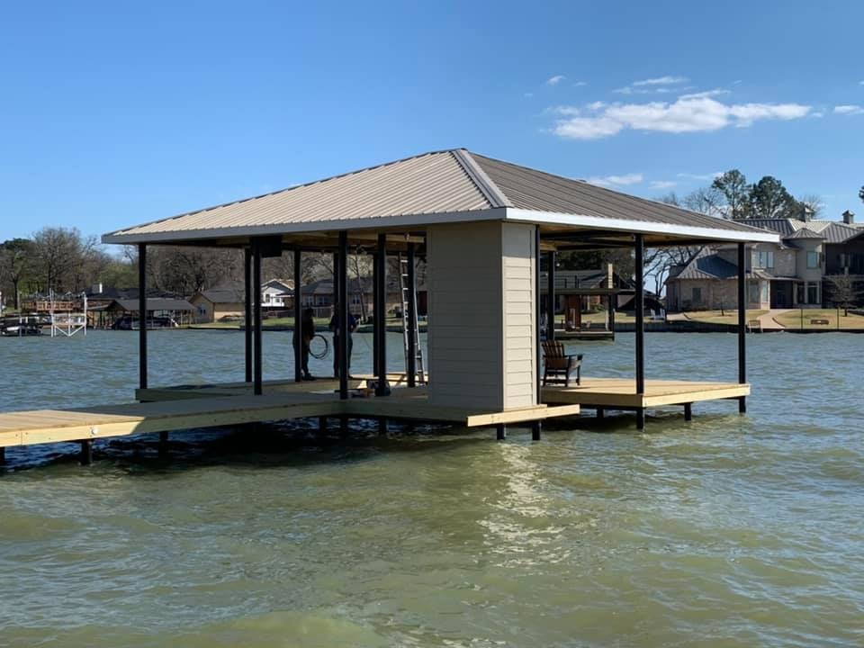 Custom Dock Built